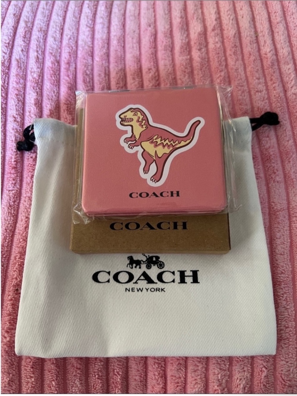 Coach Rexy Compact Mirror - Picture 2 of 7